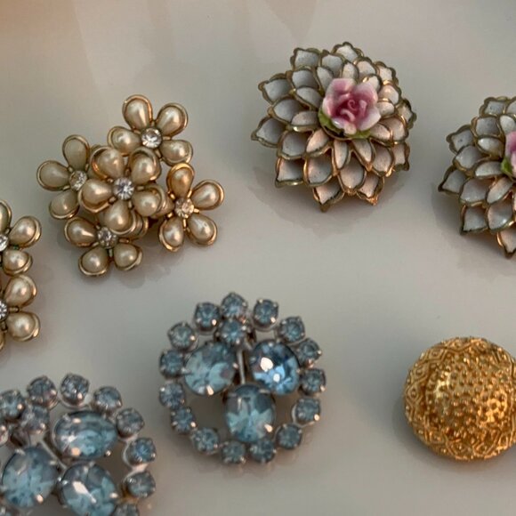 COLLECTION CORO & CORO MAGIC CLIP/MAGNETIC EARRINGS (6) - Picture 4 of 12